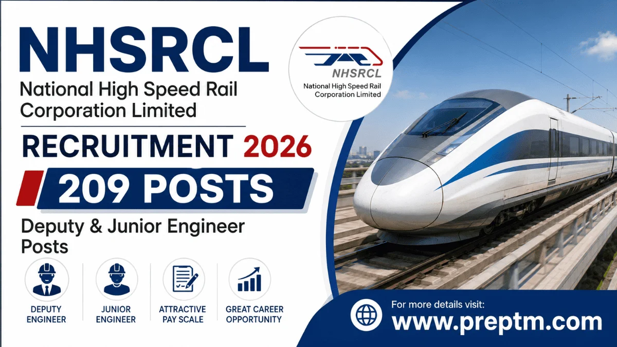 NHSRCL Recruitment 2026: Notification Out for JE, Train Manager, 175 Vacancies